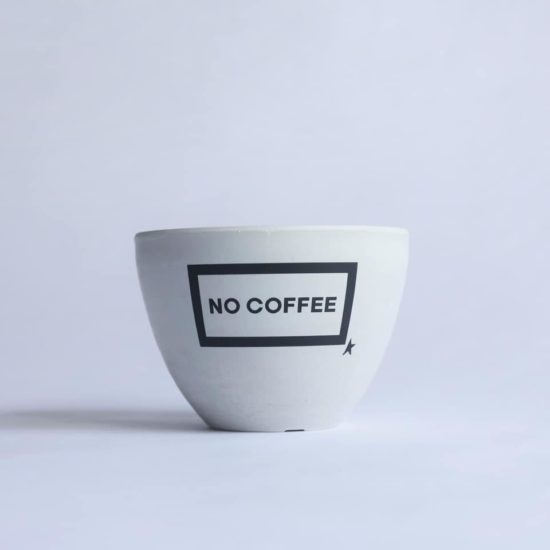 NO COFFEE BOTANIZE FIRSTORDER 陶器鉢-