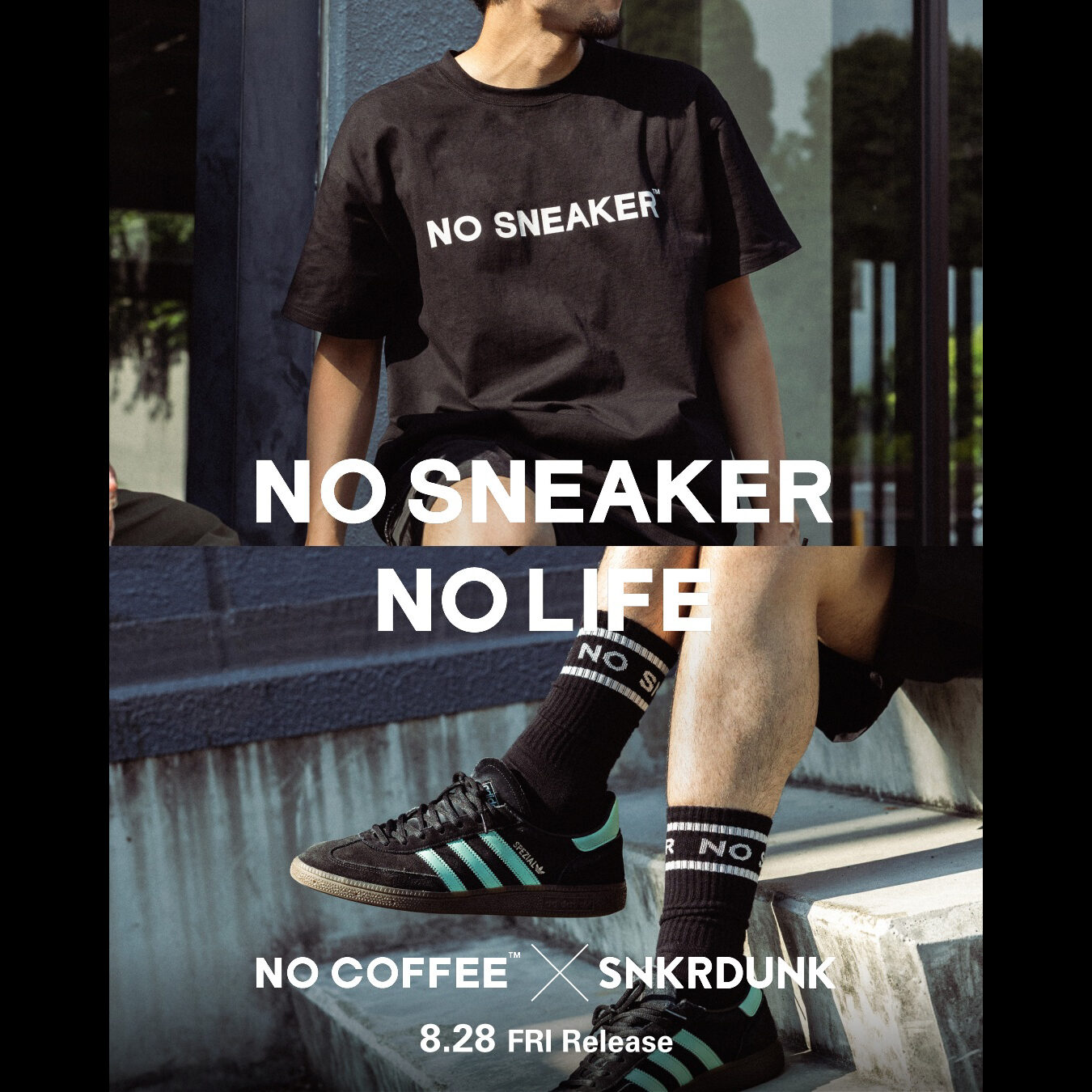 NO COFFEE × SNKRDUNK