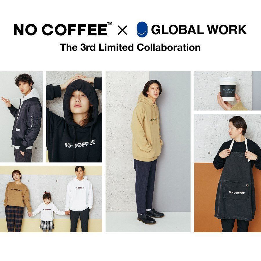 NO COFFEE × GLOBAL WORK 第3弾